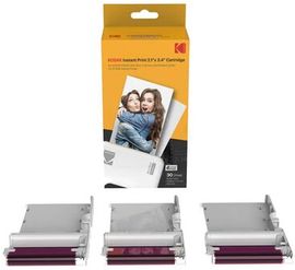 Kodak ICRG-230 (2.1 x 3.4), 3 Print-Kartuschen + je 10 Fotopapiere