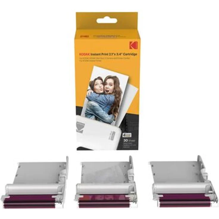 Kodak ICRG-230 (2.1 X 3.4) 3 Print-Kartuschen + je 10 Fotopapieren