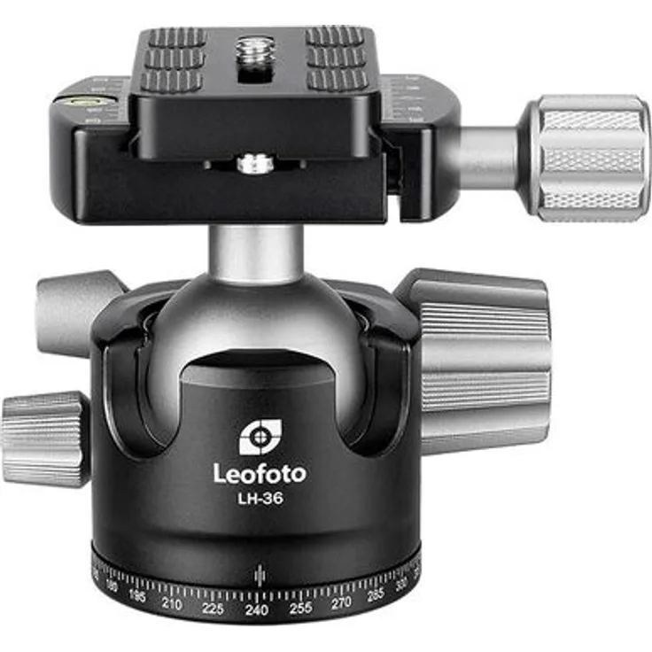 Leofoto Ballhead LH-36 + Release Plate QP-70N