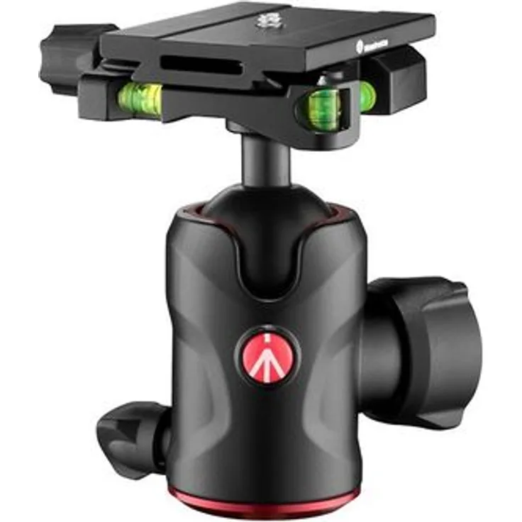 Manfrotto 496 Zentralkugelkopf mit Top Lock Platte