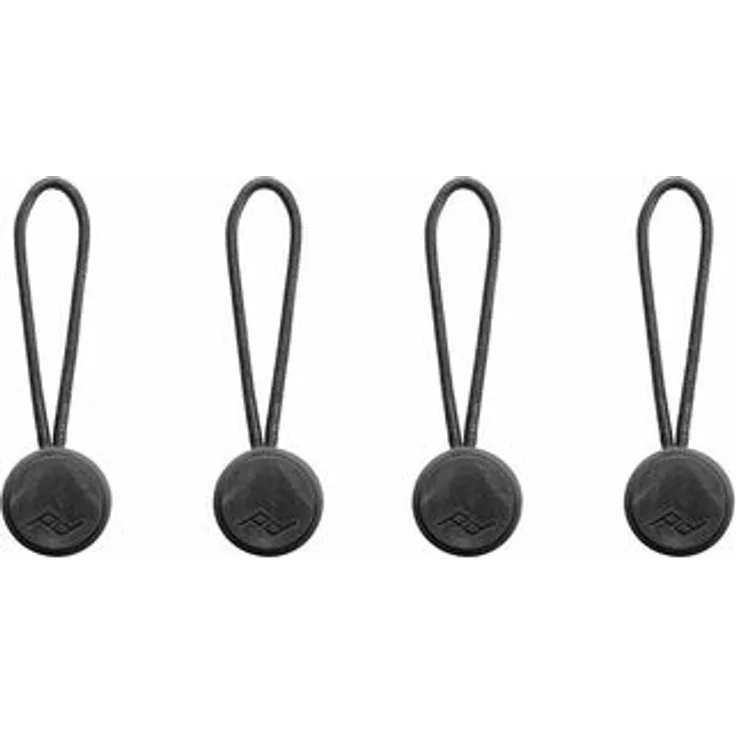 Peak Design Micro Anchor Ankerschlaufen 4 Stk. - z.B. für Leash, Cuff, Slide, Slide Lite oder Clutch schwarz