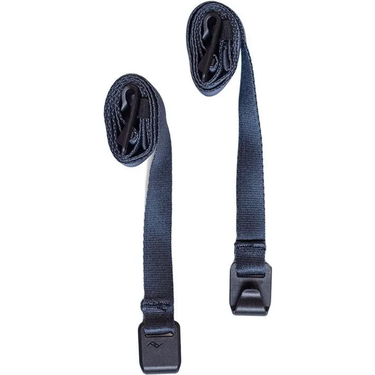 PEAK DESIGN External Carry Straps Long - Lange Spannriemen für Everyday-Line Rucksäcke - Midnight (