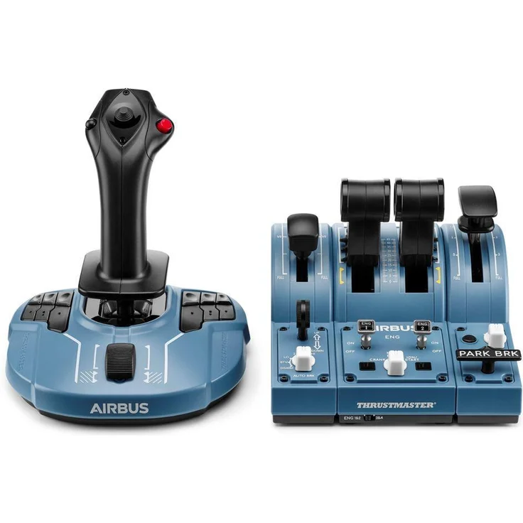 Thrustmaster TCA Captains Pack Airbus Edition Joystick und Gaspedal - für PC – Bild 1