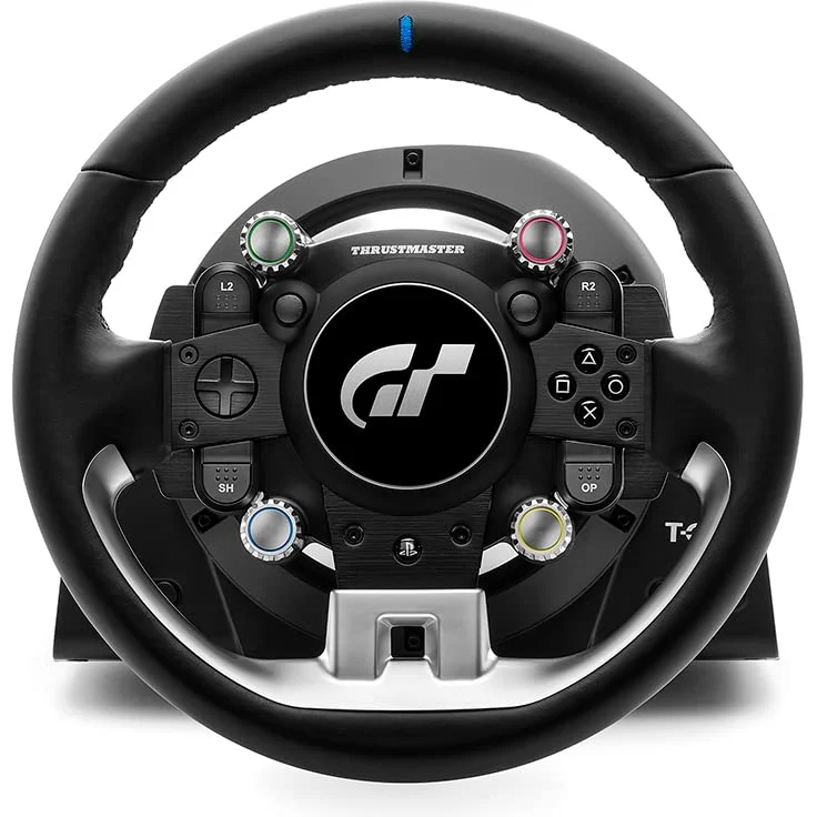 Thrustmaster T-GT II Pack - Basis und Lenkrad - Offiziell PlayStation 5 und Gran Turismo lizenziert - (PS5, PS4, PC) – Bild 1
