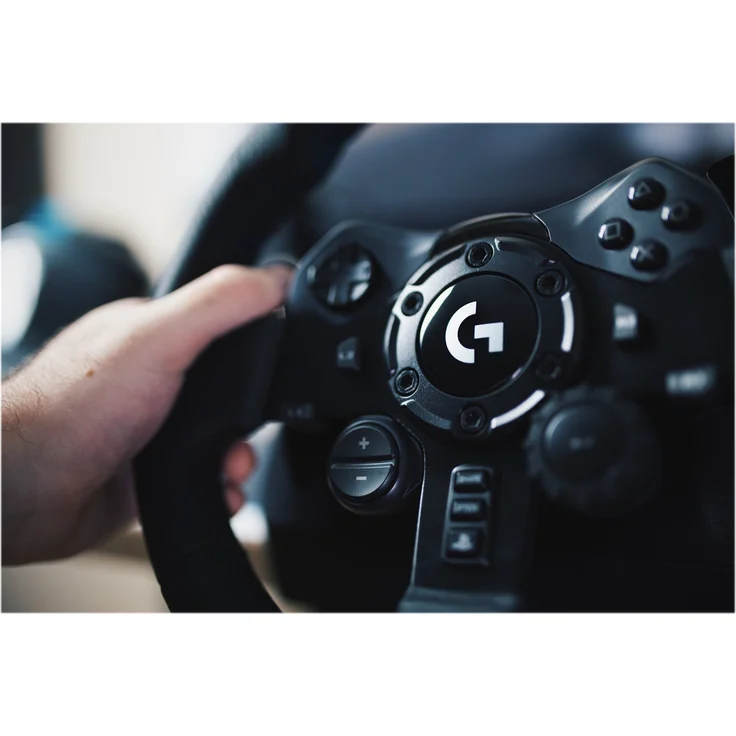 Logitech G923 TRUEFOR Gaming Rennlenkrad mit Pedalen, Kraftrückkopplung bis 1000 Hz (PS4/PS5) – Bild 10