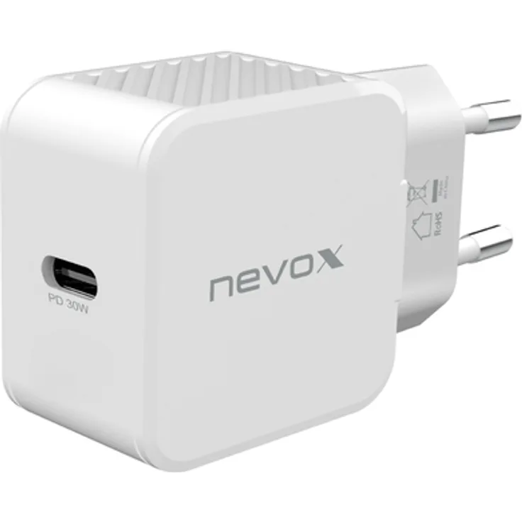NEVOX USB PD Typ C Ladegerät 30W weiß