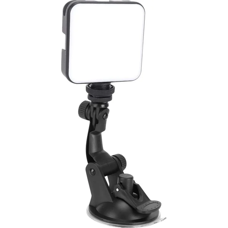 4smarts Mobiles Video Licht LoomiPod Pocket mit Saugnapfhalterung und Halteklammer – Bild 3