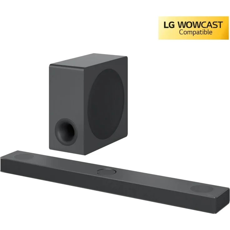 LG DS80QY 3.1.3 Soundbar mit Subwoofer, schwarz/silber – Bild 2