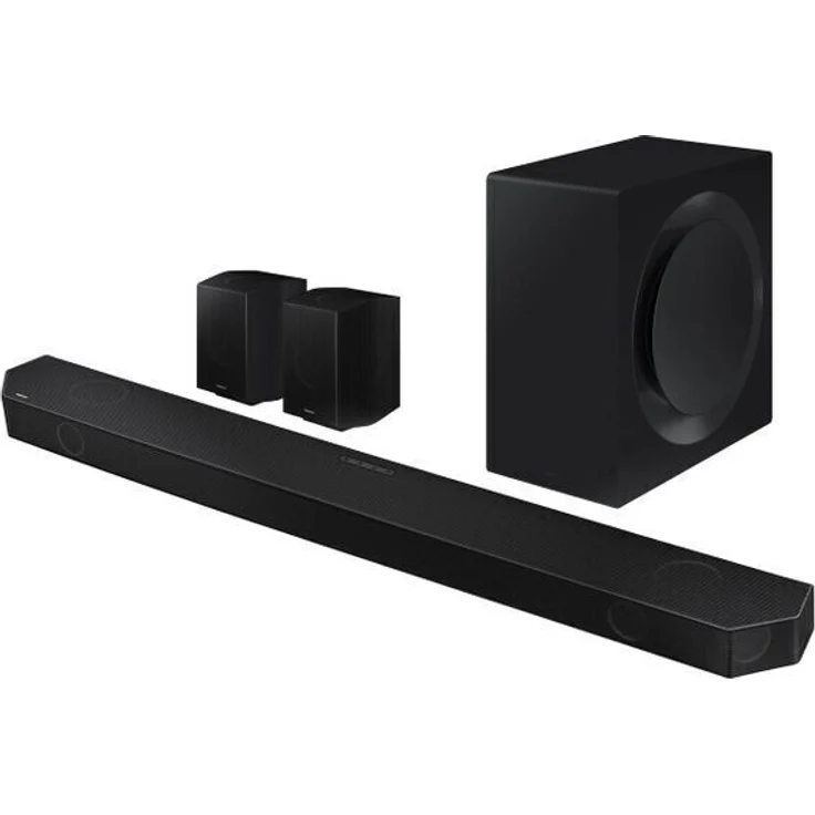 Samsung HW-Q990B 11.1.4 Soundbar mit Subwoofer und Surround Lautsprechern, 656 W, schwarz (EU-Modell) – Bild 1