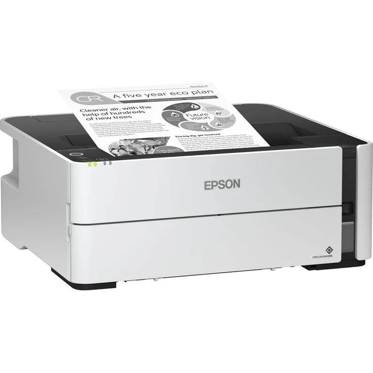 Epson EcoTank M1180 - Drucker - s-w - Duplex - Tintenstrahl - refillable - A4-Legal - 1200 x 2400 dpi - bis zu 20 Seiten-Min. - Kapazität: 250 Blätter - USB 2.0, LAN, Wi-Fi – Bild 10