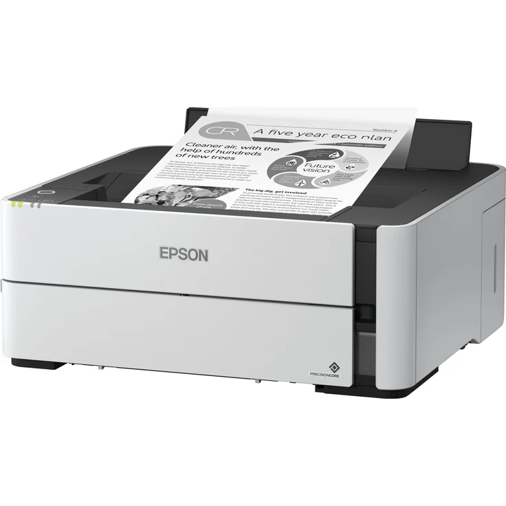 Epson EcoTank M1180 - Drucker - s-w - Duplex - Tintenstrahl - refillable - A4-Legal - 1200 x 2400 dpi - bis zu 20 Seiten-Min. - Kapazität: 250 Blätter - USB 2.0, LAN, Wi-Fi – Bild 3