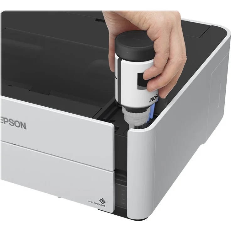 Epson EcoTank M1180 - Drucker - s-w - Duplex - Tintenstrahl - refillable - A4-Legal - 1200 x 2400 dpi - bis zu 20 Seiten-Min. - Kapazität: 250 Blätter - USB 2.0, LAN, Wi-Fi – Bild 7