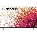 LG 43NANO753PA 108 cm (43 Zoll) NanoCell Smart TV (Ultra HD, HDR, Direct LED) HD-Triple-Tuner (Sat, Antenne, Kabel) Modelljahr 2021 Energieklasse G (EU-Modell)