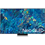 Samsung QE65QN95BAT 163 cm (65 Zoll) Neo QLED Mini LED 4K Smart TV (Ultra HD, HDR, Direct LED) HD-Triple-Tuner (Sat, Antenne, Kabel) Modelljahr 2022 Energieklasse G (EU-Modell)
