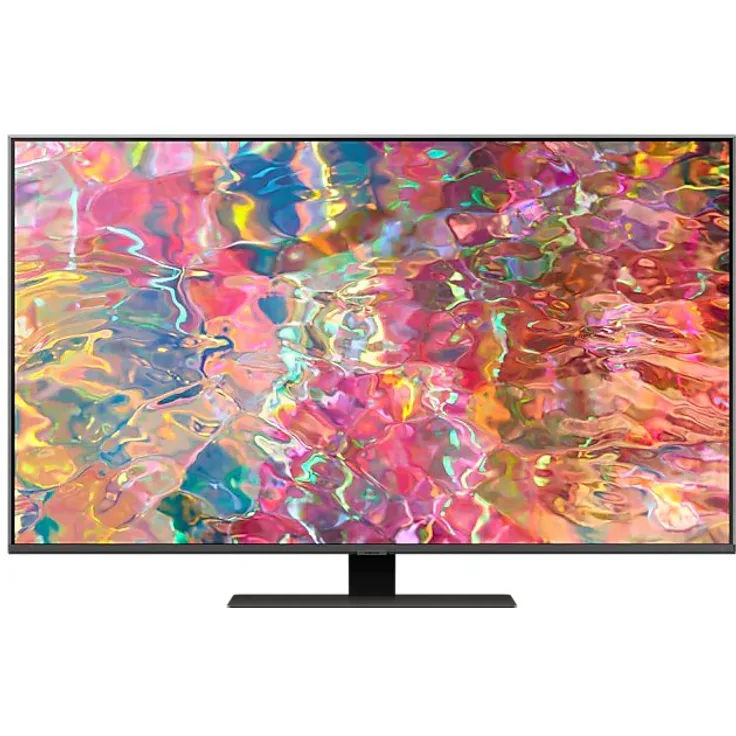 Samsung QE50Q80BAT 125 cm (50 Zoll) QLED Smart TV (Ultra HD, HDR, Direct LED) HD-Triple-Tuner (Sat, Antenne, Kabel) Modelljahr 2022 Energieklasse G (EU-Modell)