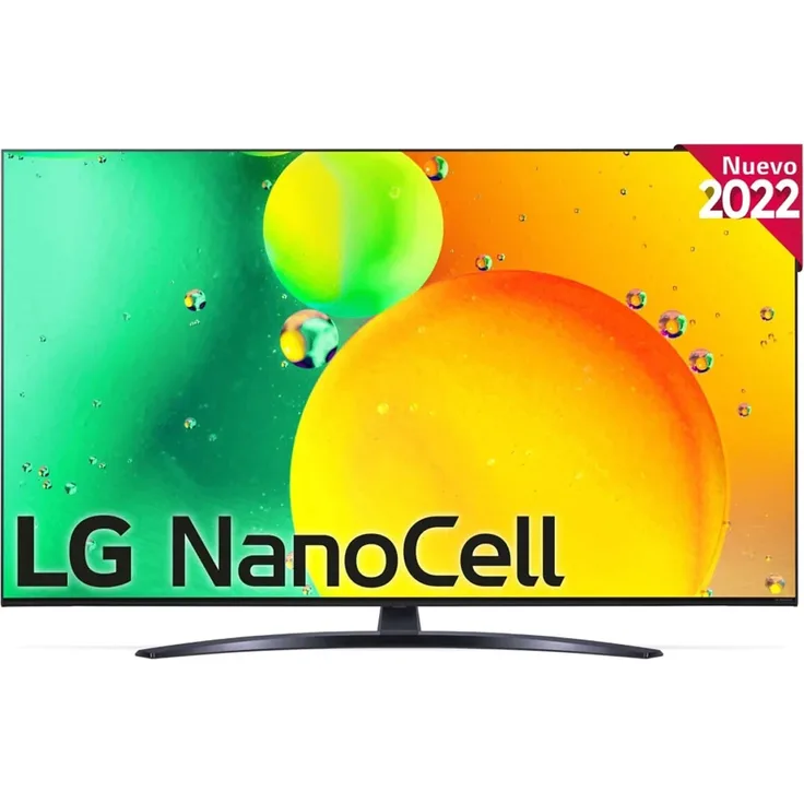 LG 65NANO766QA 164 cm (65 Zoll) NanoCell Smart TV (Ultra HD, HDR, Direct LED) HD-Triple-Tuner (Sat, Antenne, Kabel) Modelljahr 2022 Energieklasse G (EU-Modell)