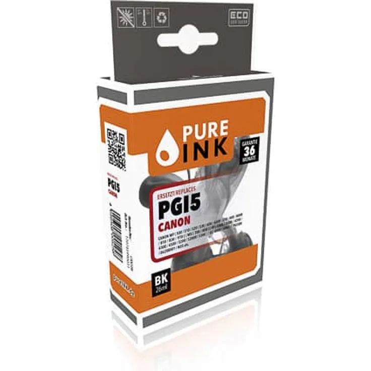 170745990031 PGI5 kompatible Druckerpatronen Schwarz 26 ml 505 Seiten