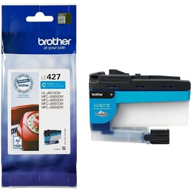 Brother LC 427C - LC427C Cyan Ink - Tintenpatrone Cyan – Bild 1