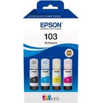 Epson 103 Multipack - 4-pack - black yellow cyan magenta - original - ink refill - Nachfülltinte Schwarz