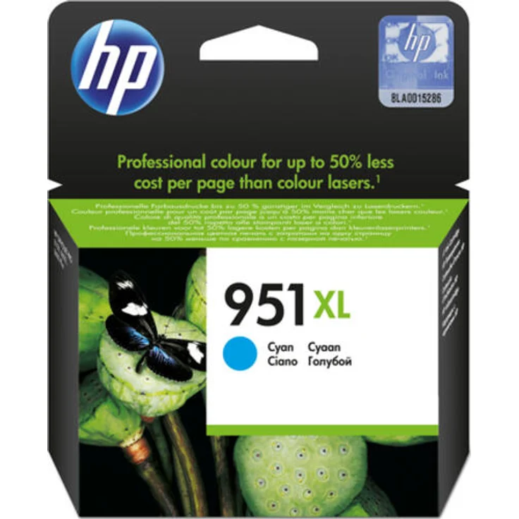 HP 951XL Druckerpatrone 1 Stück(e) Original Hohe (XL-) Ausbeute Cyan – Bild 1
