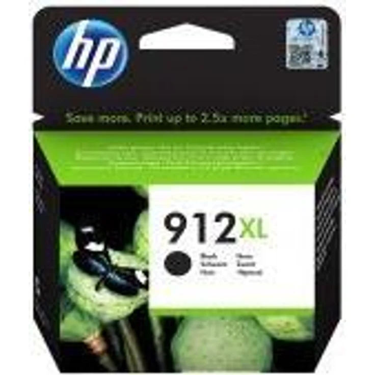HP 912XL - Hohe Ergiebigkeit - Schwarz - Original - Tintenpatrone - für Officejet 8012, 8013, 8014, 8015, Officejet Pro 8022, 8024, 8025, 8035 (3YL84AE#301) – Bild 1
