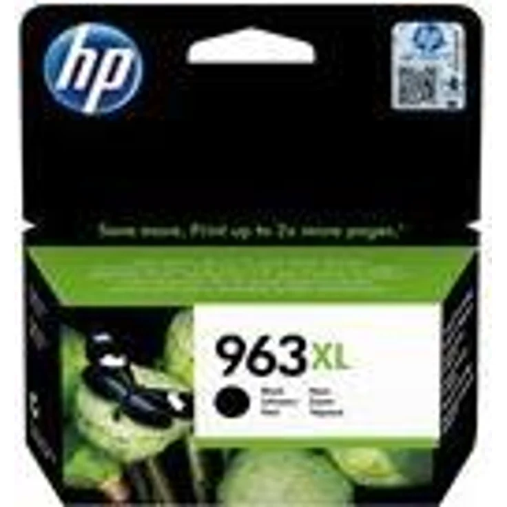 HP 963XL - 47.86 ml - Hohe Ergiebigkeit - Schwarz - Original - Tintenpatrone - für Officejet Pro 9010, 9012, 9013, 9014, 9015, 9016, 9019-Premier, 9020, 9022, 9023, 9025 – Bild 1