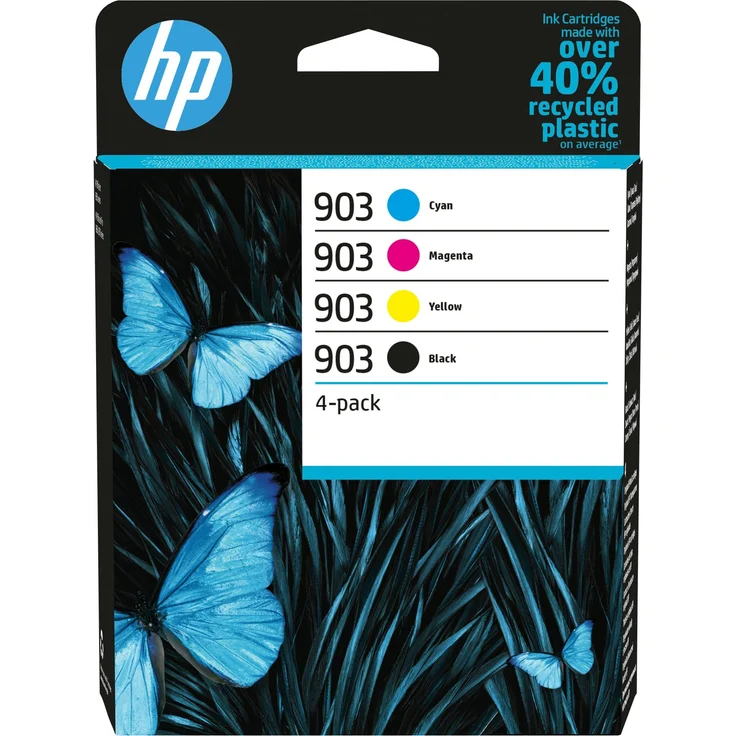 HP 903 - 4er-Pack - Schwarz, Gelb, Cyan, Magenta - original - Tintenpatrone - für Officejet 69XX| Officejet Pro 69XX – Bild 1