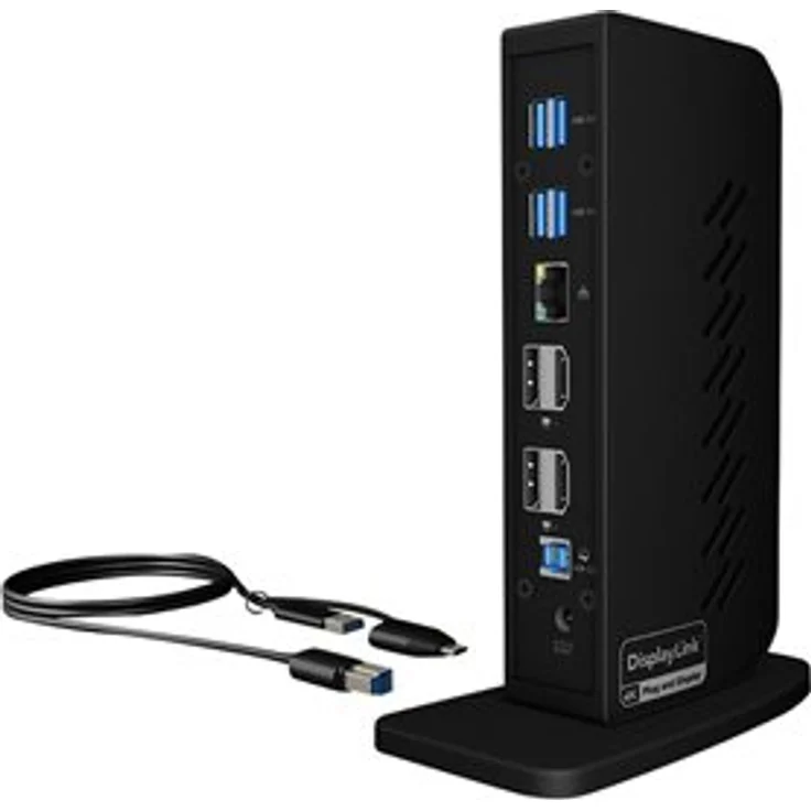 Dockingstation IcyBox 6x USB 3.0 + 2xDP, 2xHDMI+1GBLAN – Bild 1