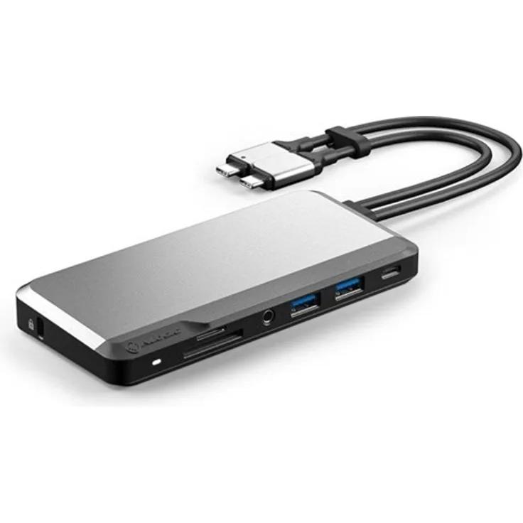 Alogic Dockingstation Twin Super Dock 10-in-1 Dual USB-C