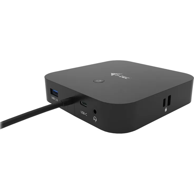 i-Tec - Dockingstation - USB-C 3.1 Gen 2 - Thunderbolt 3 - HDMI, DP - GigE - 112 Watt