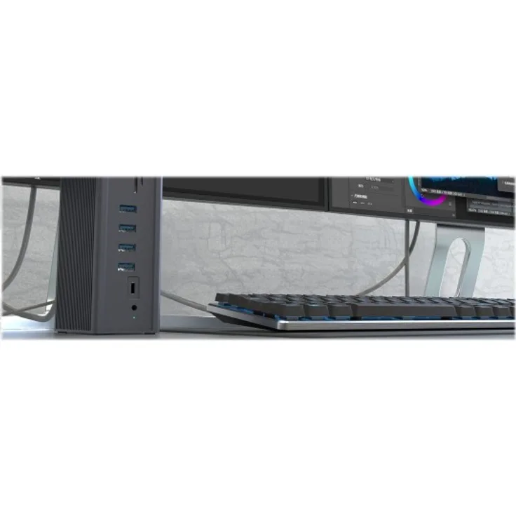 RAIDSONIC Dockingstation IcyBox USB 3.0 -&gt DP-USB3.0-LAN-3x Video IB-DK2262AC