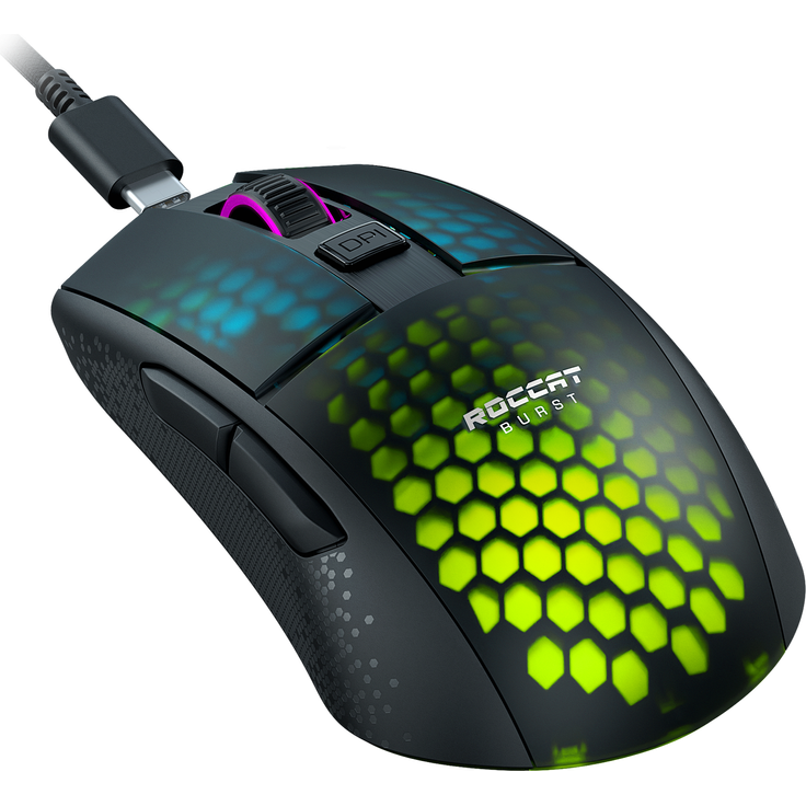 Roccat Burst Pro Air Gaming-Maus Schwarz (17620055790) – Bild 3