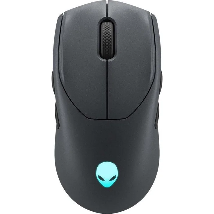 Alienware Tri-Mode Gaming Maus (optisch, 8 Tasten, kabellos-kabelgebunden, Bluetooth-USB) (AW720M)