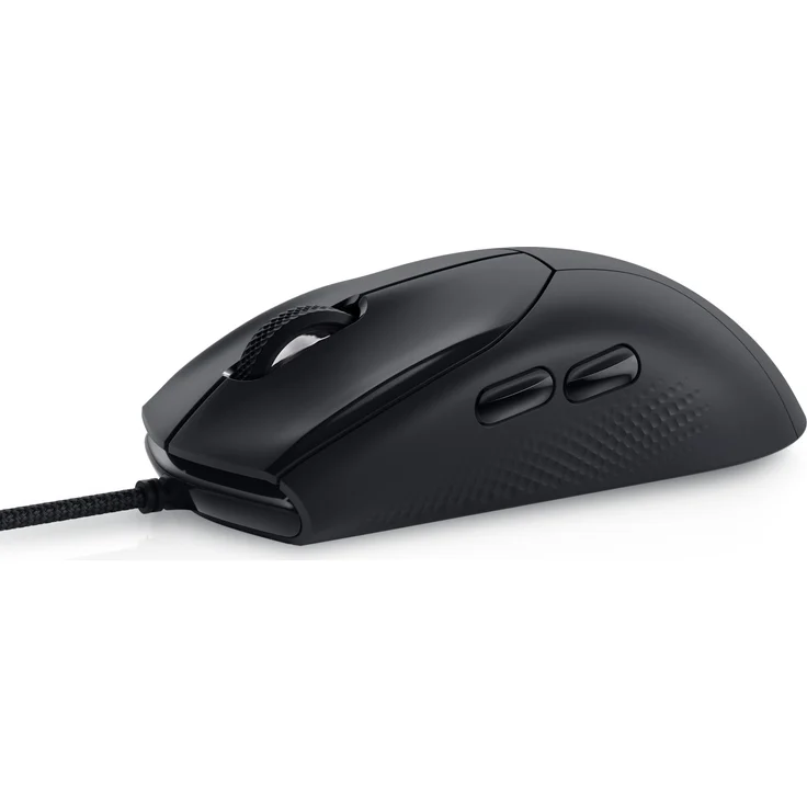 Alienware Wired Gaming Maus (optisch, 6 Tasten, kabelgebunden, USB, schwarz) (AW320M) – Bild 3