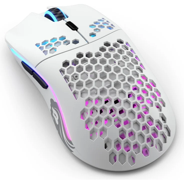 Glorious PC Gaming Race Model O- Wireless Gaming-Maus, Weiß Matt – Bild 2
