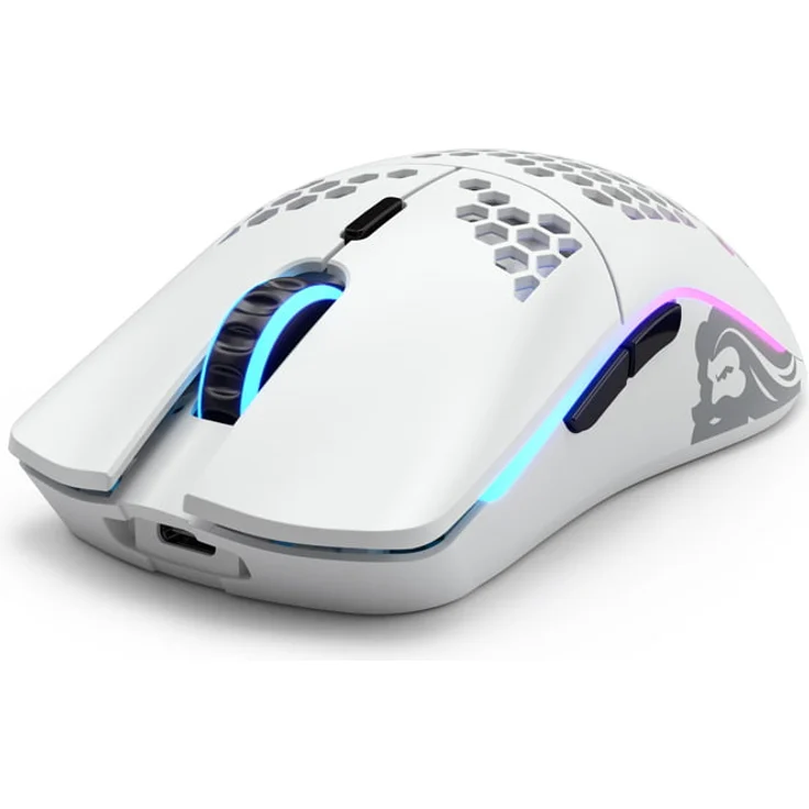 Glorious PC Gaming Race Model O- Wireless Gaming-Maus, Weiß Matt – Bild 3