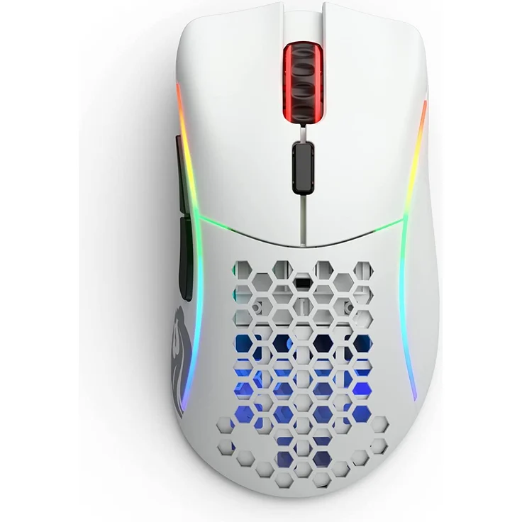 Glorious PC Gaming Race Model D- Wireless Gaming-Maus, Weiß Matt – Bild 1