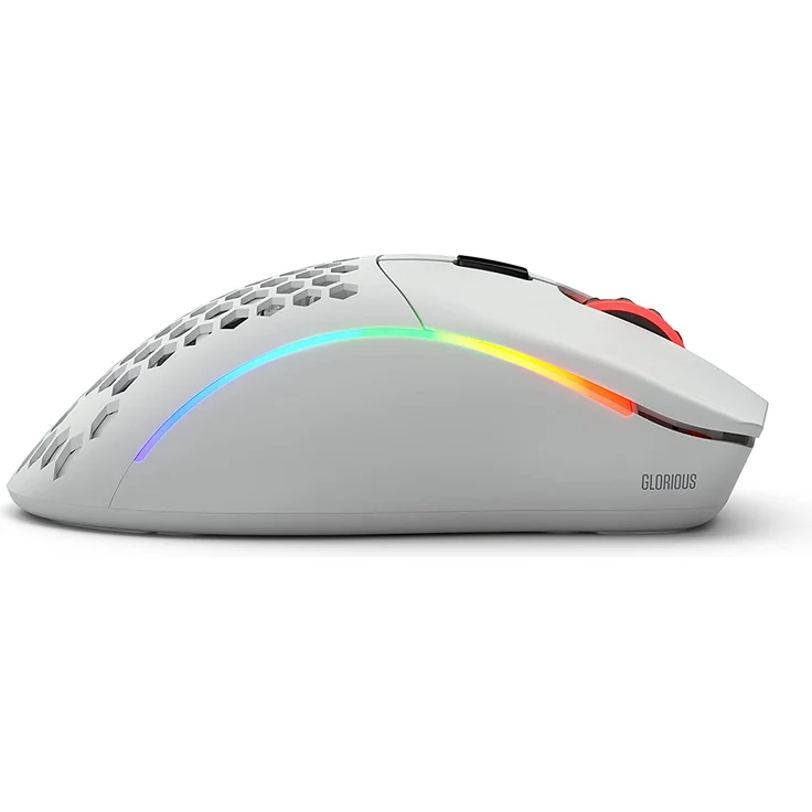 Glorious PC Gaming Race Model D- Wireless Gaming-Maus, Weiß Matt – Bild 5