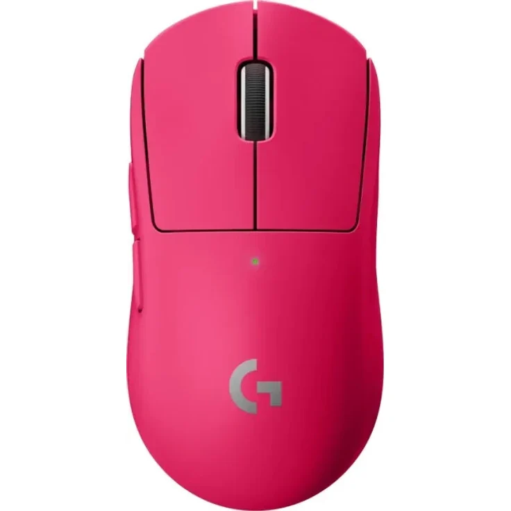 Logitech G PRO X SUPERLIGHT - Gaming - Maus - Für Rechtshänder - optisch - 5 Tasten - kabellos - LIGHTSPEED - Logitech LIGHTSPEED-Receiver - Magenta (910-005957) – Bild 1