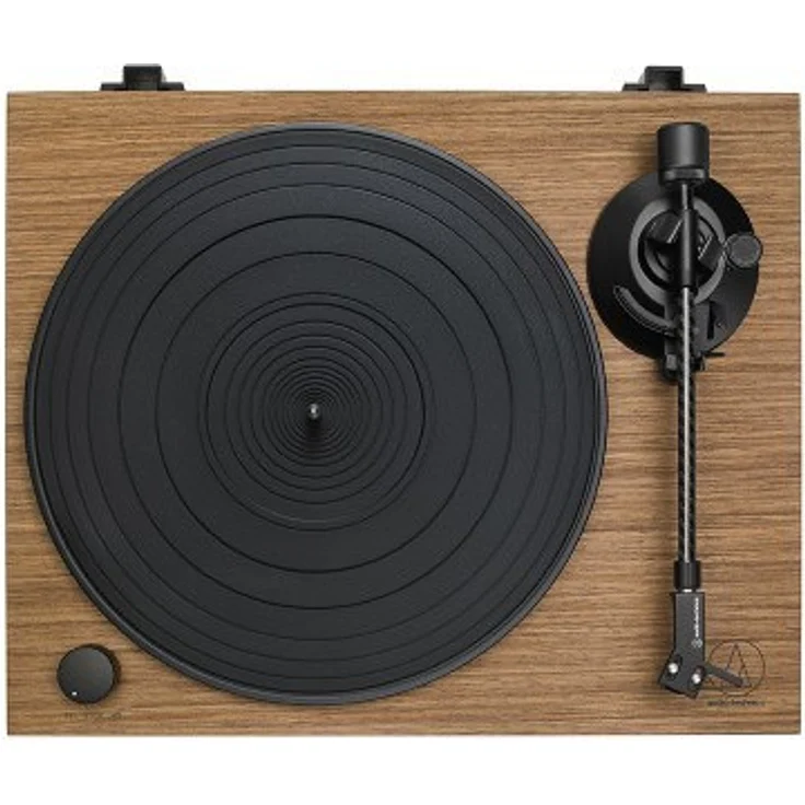 Audio-Technica AT-LPW40WN Manueller Plattenspieler, Riemenantrieb, braun – Bild 3
