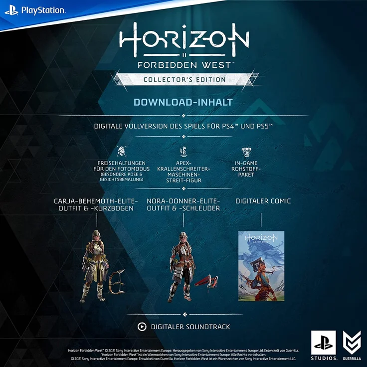 Horizon Forbidden West - Collector's Edition (PS4 / PS5) – Bild 3