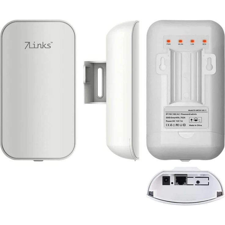 7links WLR-1230 WLAN-Repeater Outdoor Garten Empfang Verstärker Smart-Life-System ELESION – Bild 6
