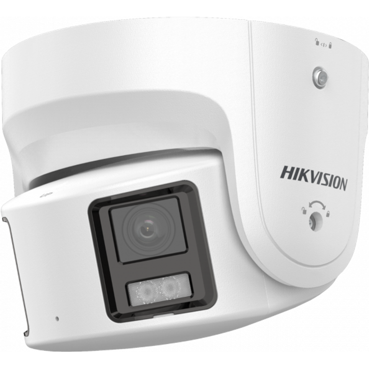 Hikvision DS-2CD2387G2P-LSU-SL(4mm)(C) 8MP 4K Panoramic Fixed Turret Netzwerkkamera WDR
