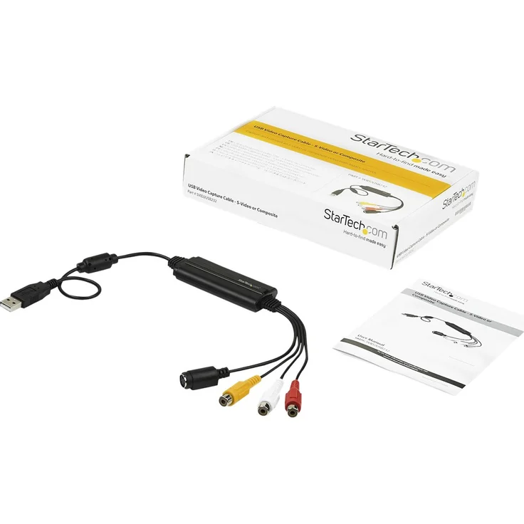 StarTech.com USB Video Capture Adapter - S Video - Composite to USB 2.0 Video Capture Cable with TWAIN Support - Analog to Digital Converter - Windows Only - video capture adapter - USB 2.0 – Bild 6
