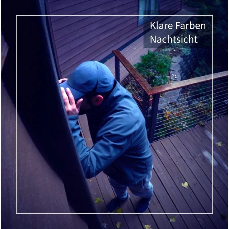 Arlo Pro 4 2K IP Überwachungskamera Außen 4er Set, Kabellos, Licht, Farb-Nachtsicht, Bewegungsmelder, Sirene, kein Hub benötigt, weiß – Bild 5