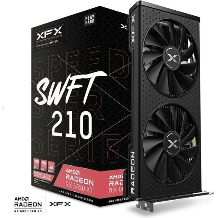 XFX Radeon RX 6650XT SWFT308 Core GAMING 8GB Grafikkarte – Bild 5