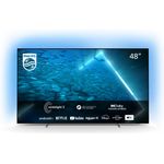 Philips 48OLED707-12 121 cm (48 Zoll) OLED Ambilight Smart TV (Ultra HD, HDR, OLED) HD-Triple-Tuner (Sat, Antenne, Kabel) Modelljahr 2022 Energieklasse G (DE-Modell)