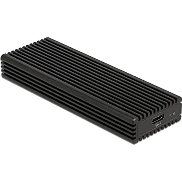 Delock Externes USB Type-C Combo Gehäuse für M.2 NVMe PCIe oder SATA SSD 42004
