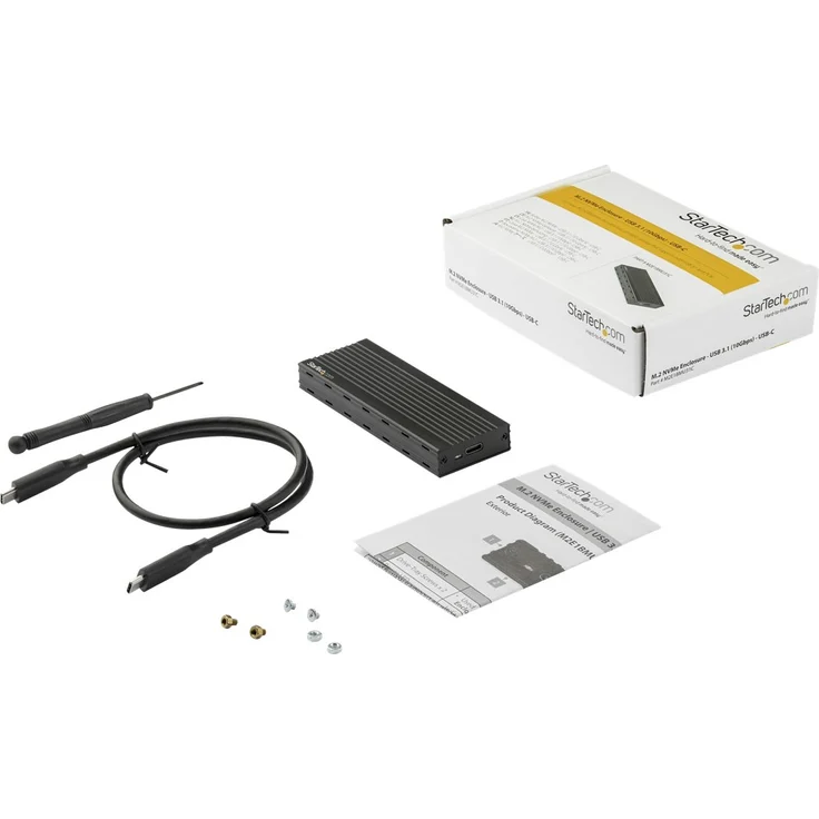 StarTech.com M.2 NVME SSD ENCLOSURE - PCIE (#474688) (M2E1BMU31C) – Bild 7