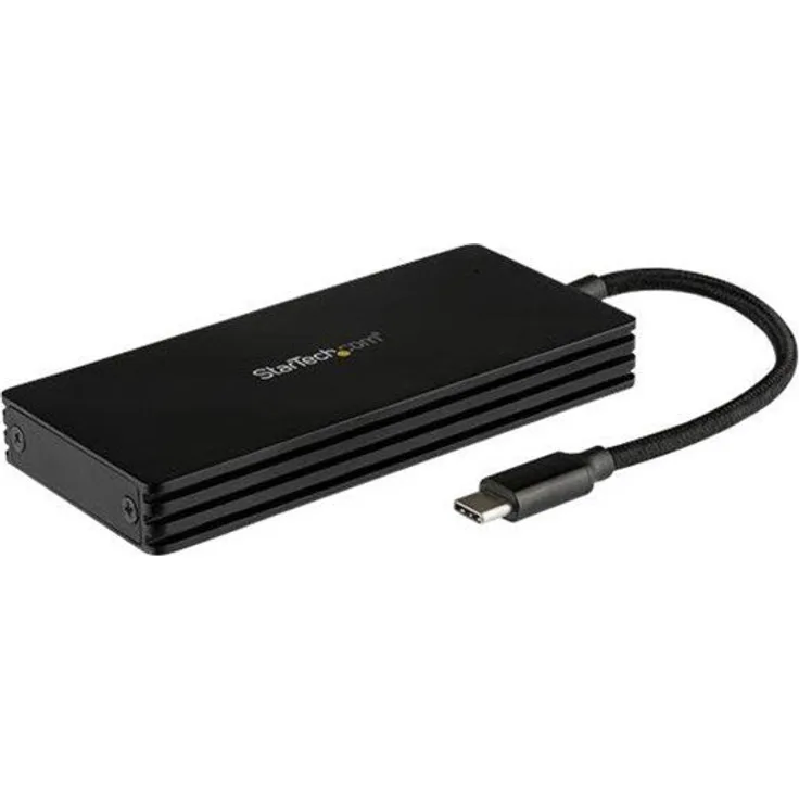 StarTech.com M.2 SSD Enclosure for M.2 SATA Drives - USB 3.1 - USB-C - storage enclosure - M.2 Card - USB 3.1 (Gen 2) (SM21BMU31CI3)